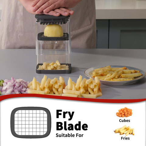 Solucky storage container catching juices and scraps during chopping
