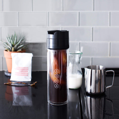 Soma 12oz capacity bottle is ideal for daily hydration on the go.