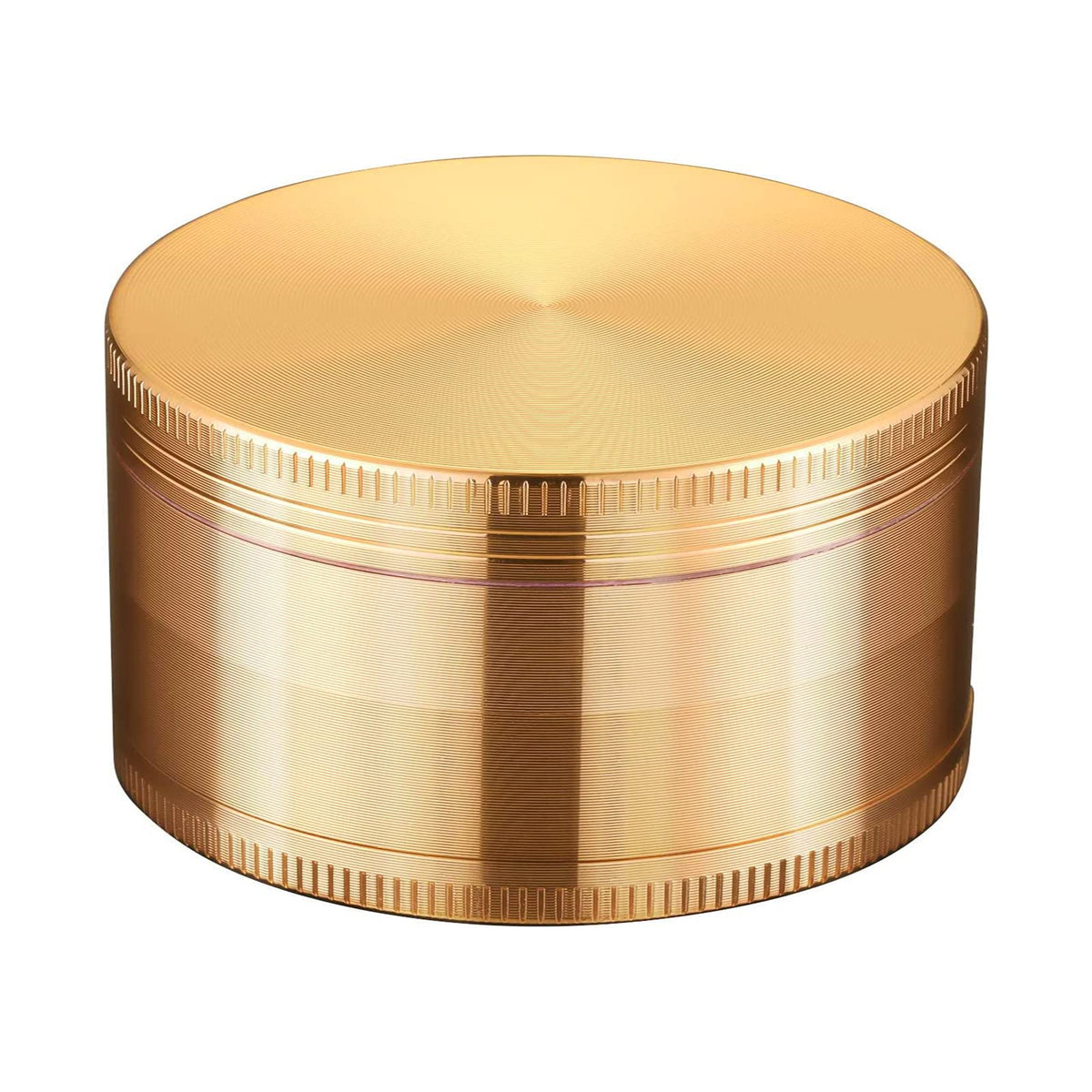 SON4SUN Spice Grinder 2.4in gold top view for easy seasoning