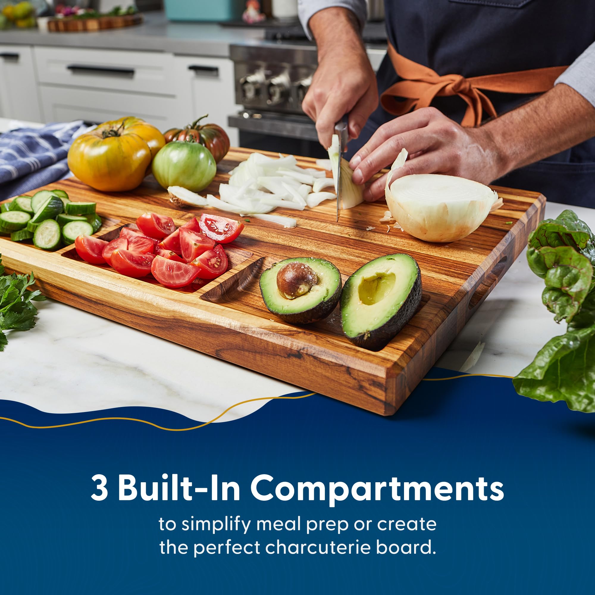 Gift box included makes this board a ready gift for cooks.