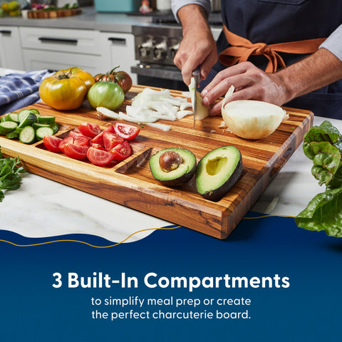 Gift box included makes this board a ready gift for cooks.