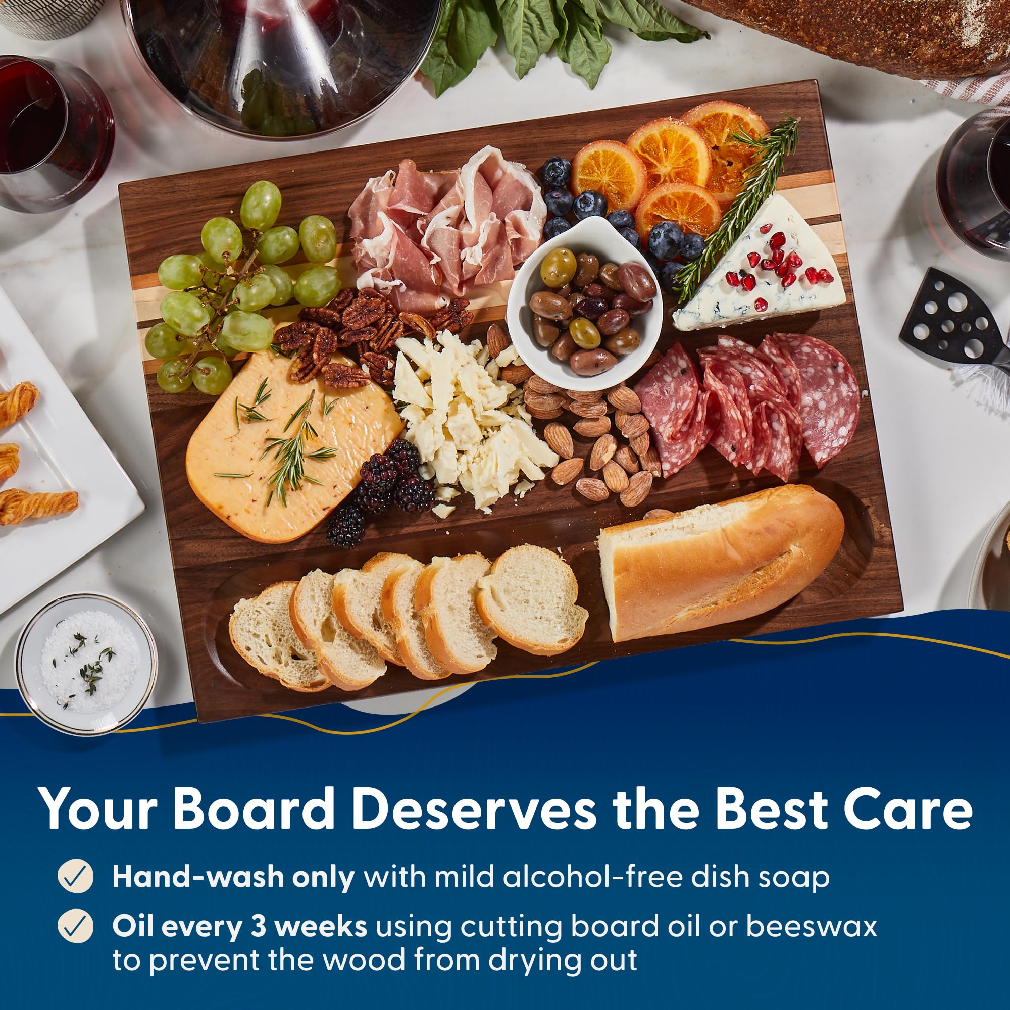 Sonder Los Angeles Motley cutting board for everyday kitchen use and prep