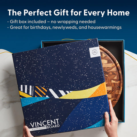 Sonder Vincent board is easy to clean and food-safe for daily meals.