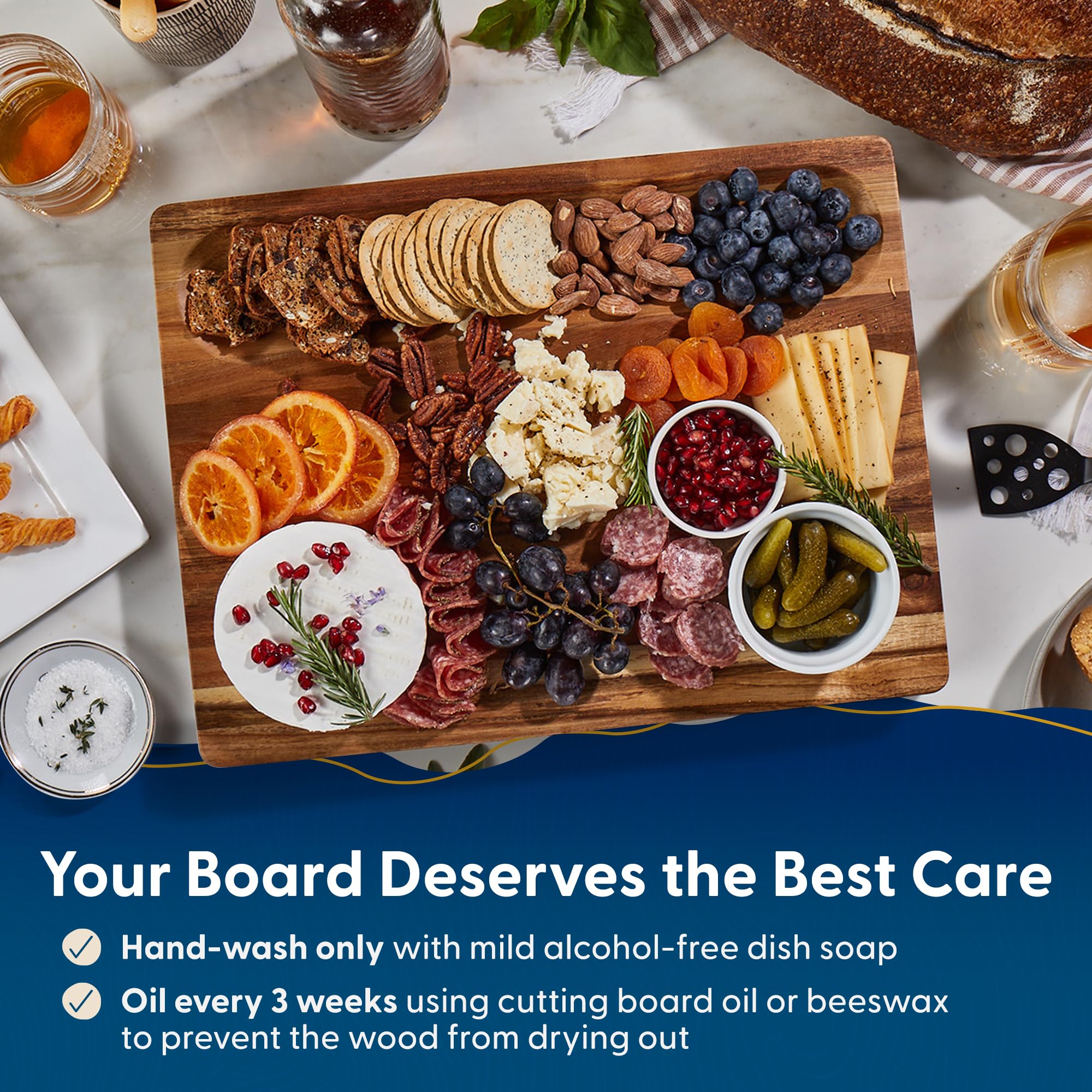 Sonder Los Angeles Winsome board resists stains and cleans easily