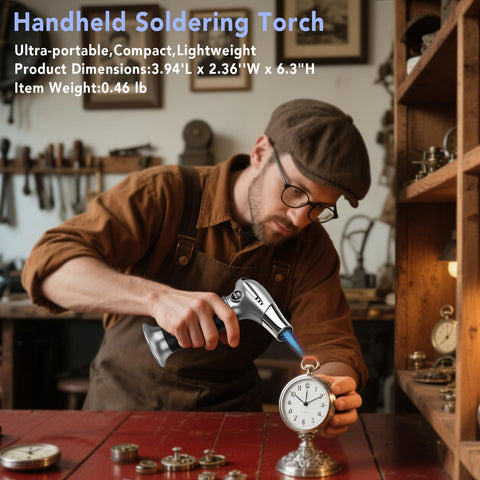 Sondiko Creme Brulee Torch burn-free finger guard protects your hand.