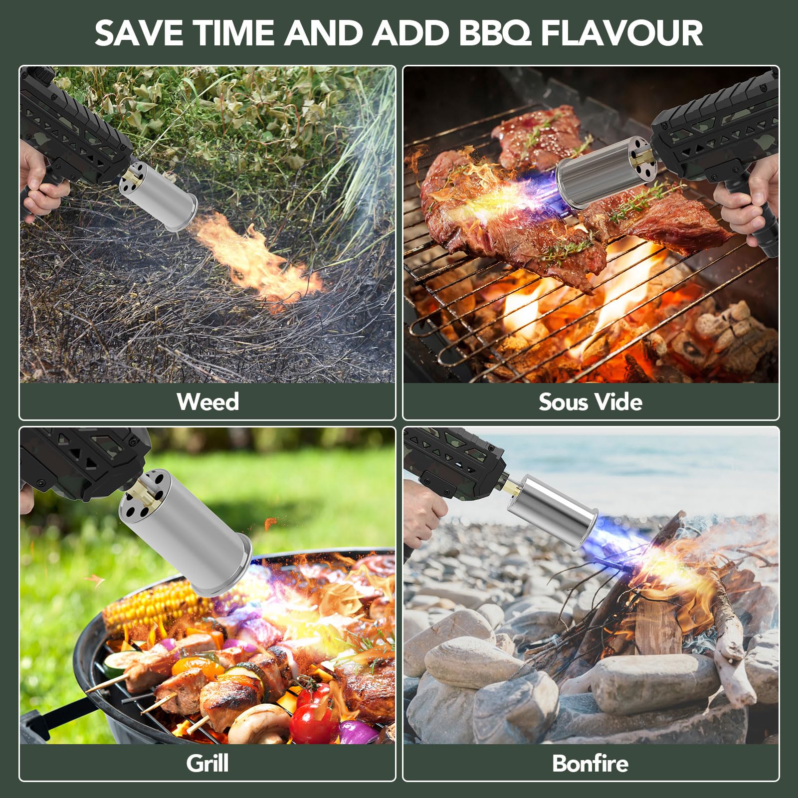 Sondiko versatile tool for kitchen, camping, and DIY projects.