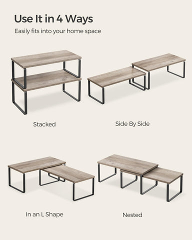SONGMICS bathroom storage shelf keeps essentials neat and reachable.