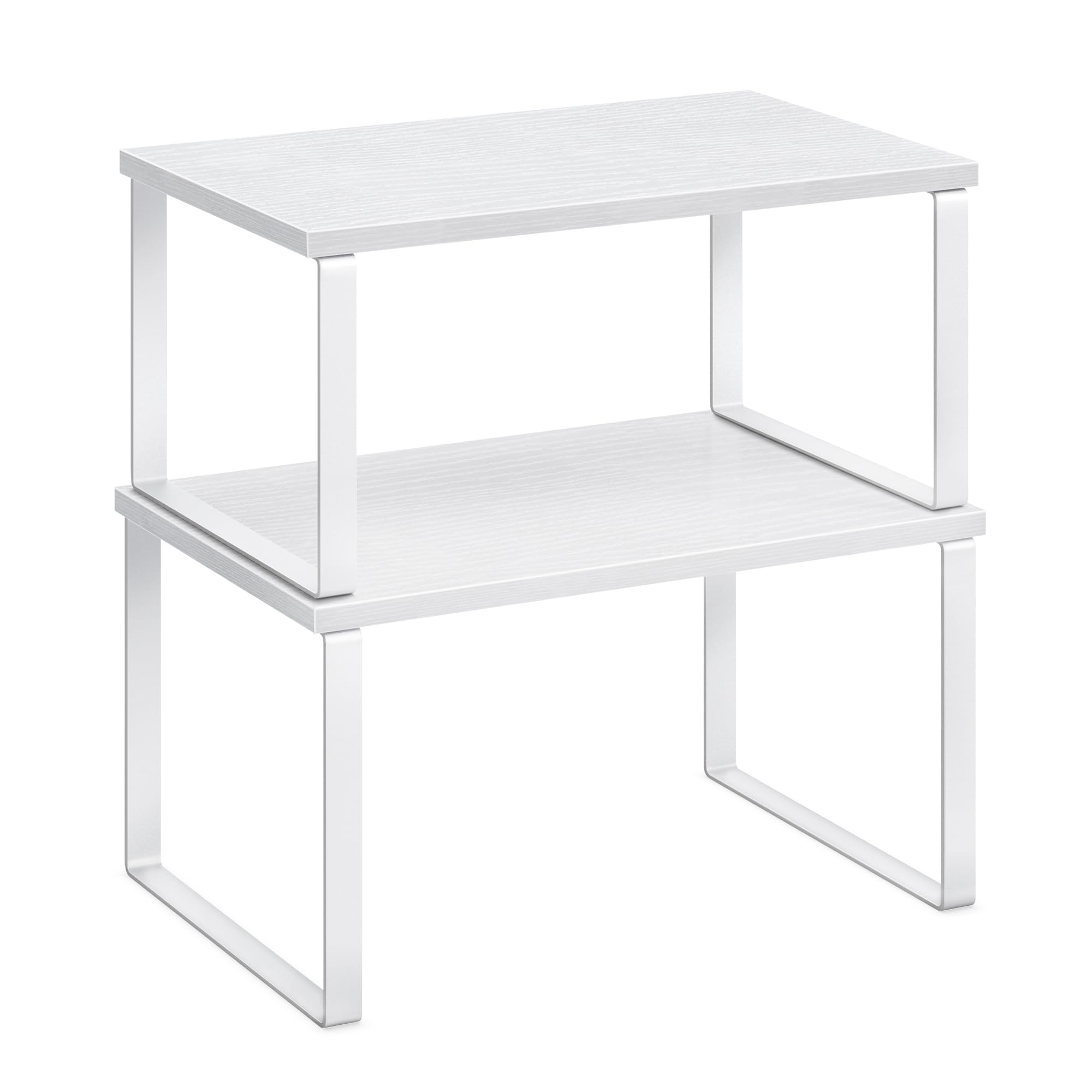SONGMICS cabinet organizer shelf with spice jars for easy access