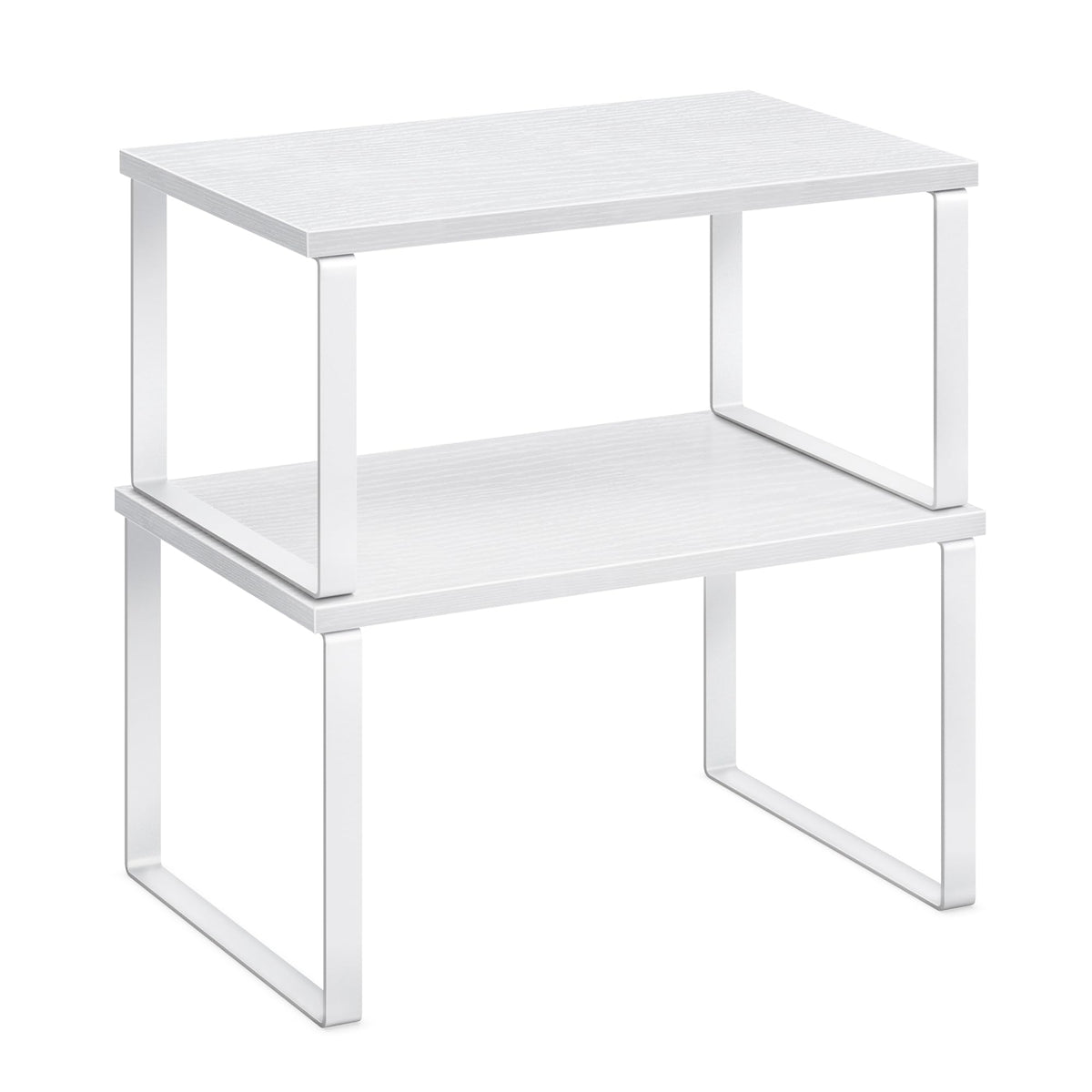 SONGMICS cabinet organizer shelf with spice jars for easy access