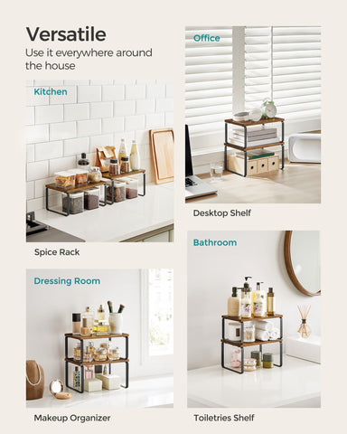 SONGMICS two-size set fits both small and large storage needs
