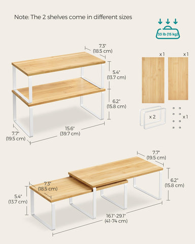 SONGMICS dining room centerpiece display with storage nearby