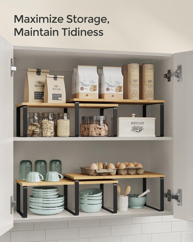 Songmics dining room display shelf to elevate centerpieces