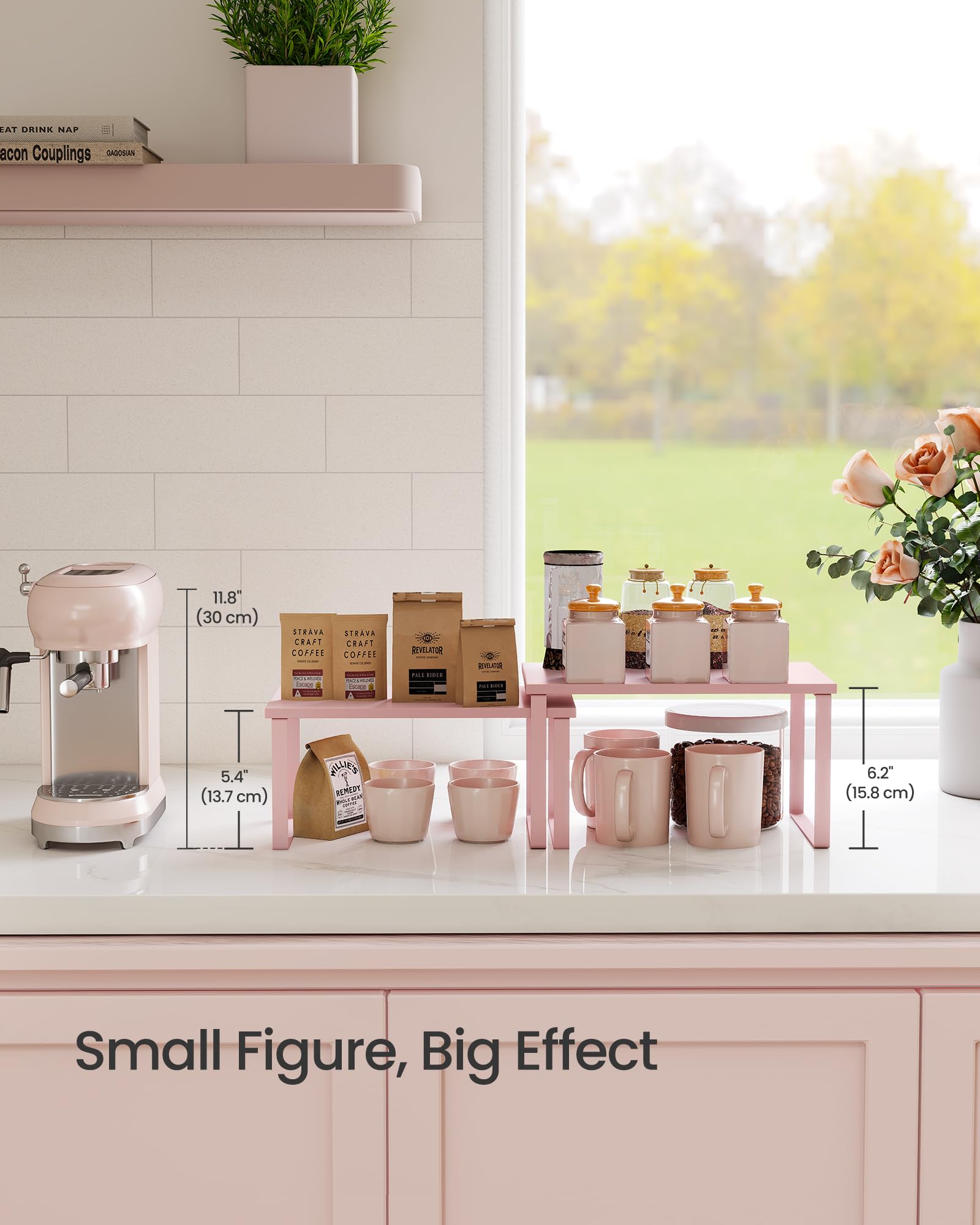 Songmics kitchen organizers are easy to assemble with clear instructions.