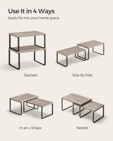 Songmics cabinet organizer with easy assembly tips saves setup time.