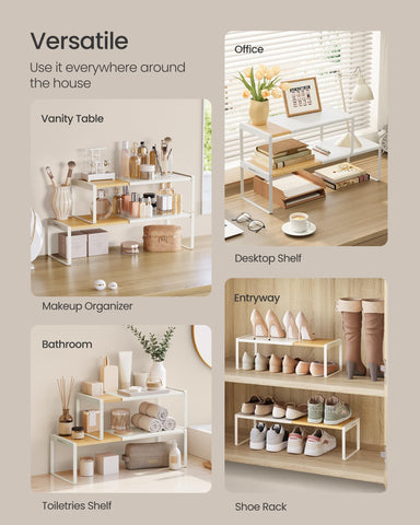 Songmics Home easy-assembly design lets you start organizing quickly