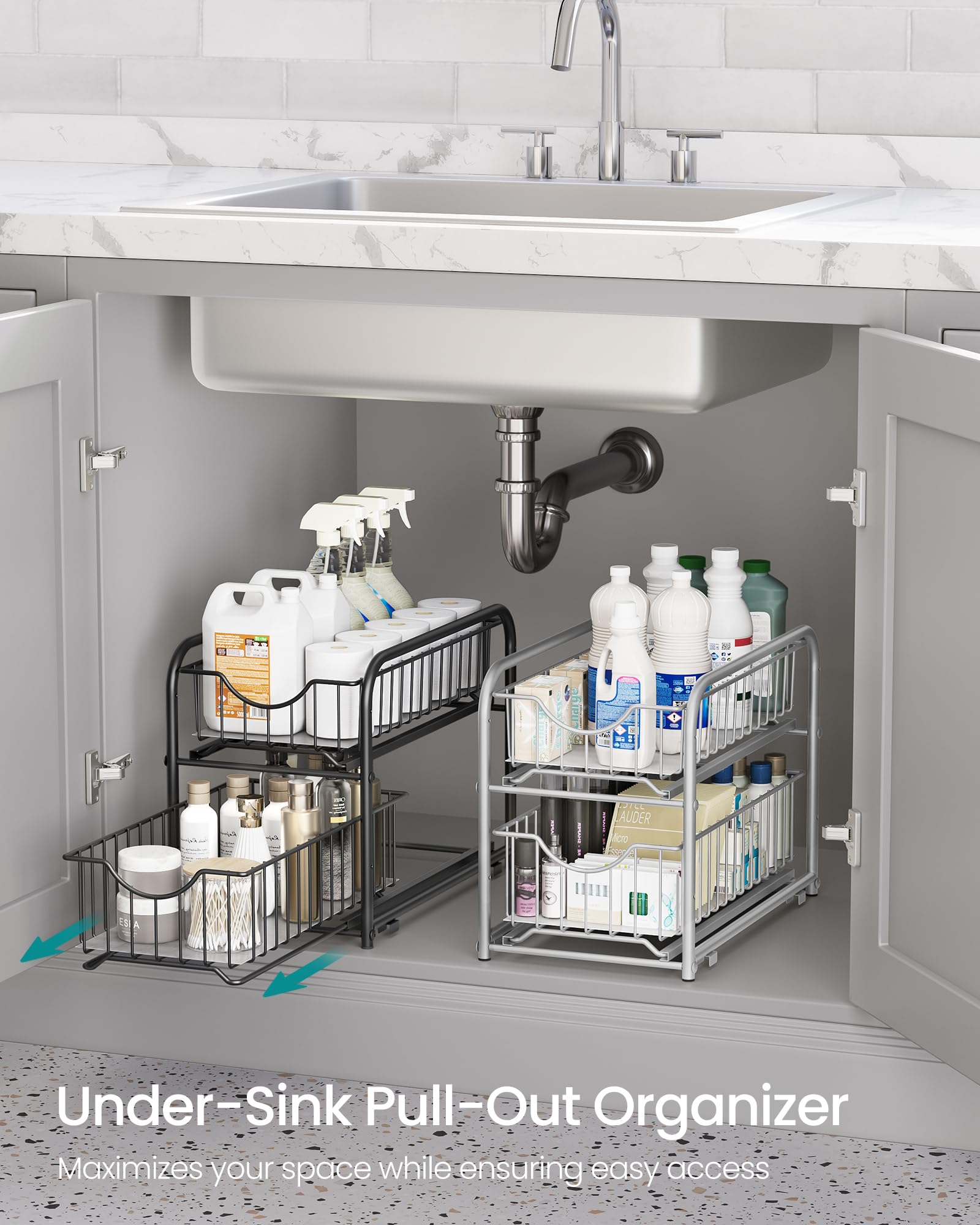 SongMics stackable cabinet rack design maximizes vertical space
