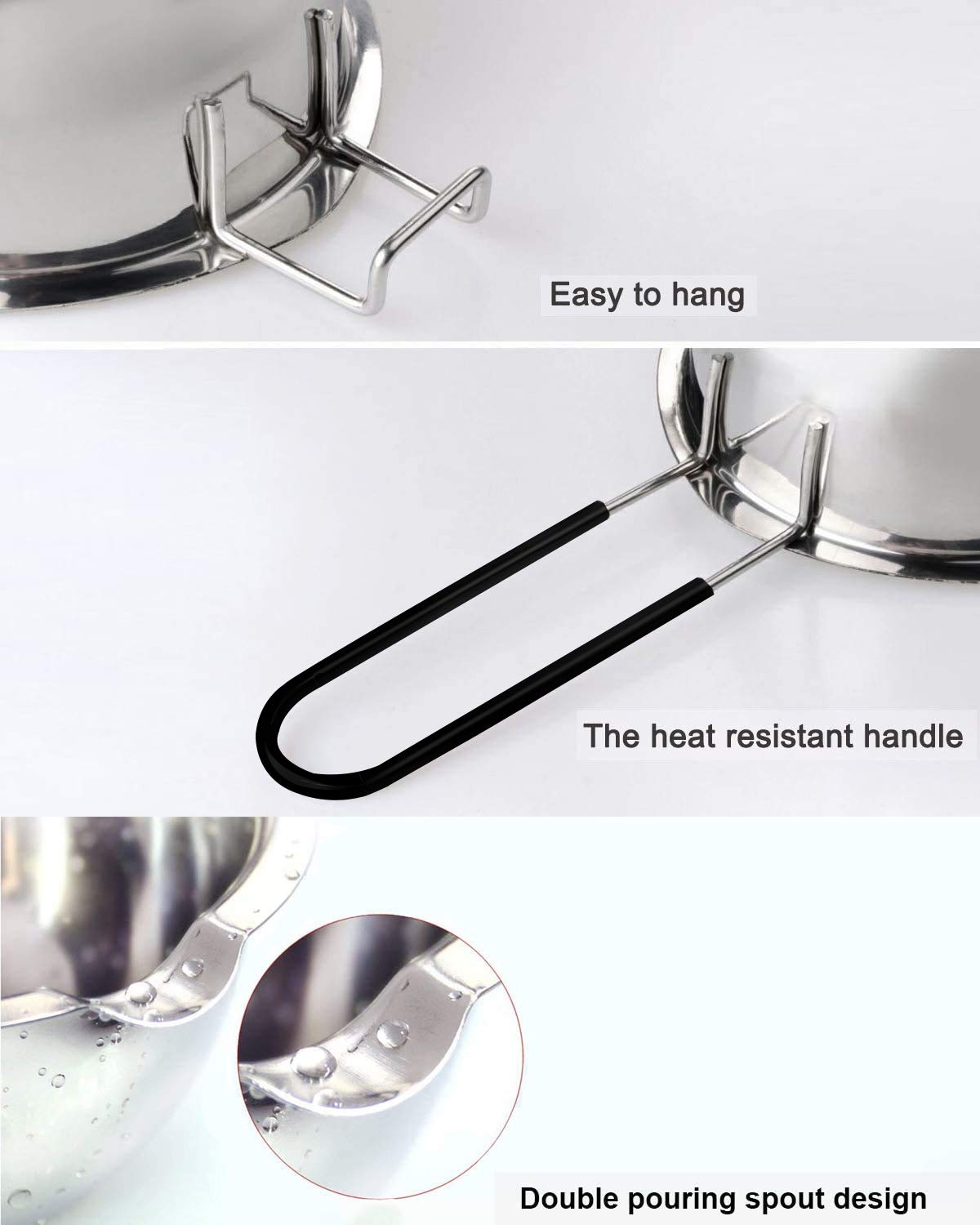 SongZiming chocolate melting setup using the double boiler for smooth results