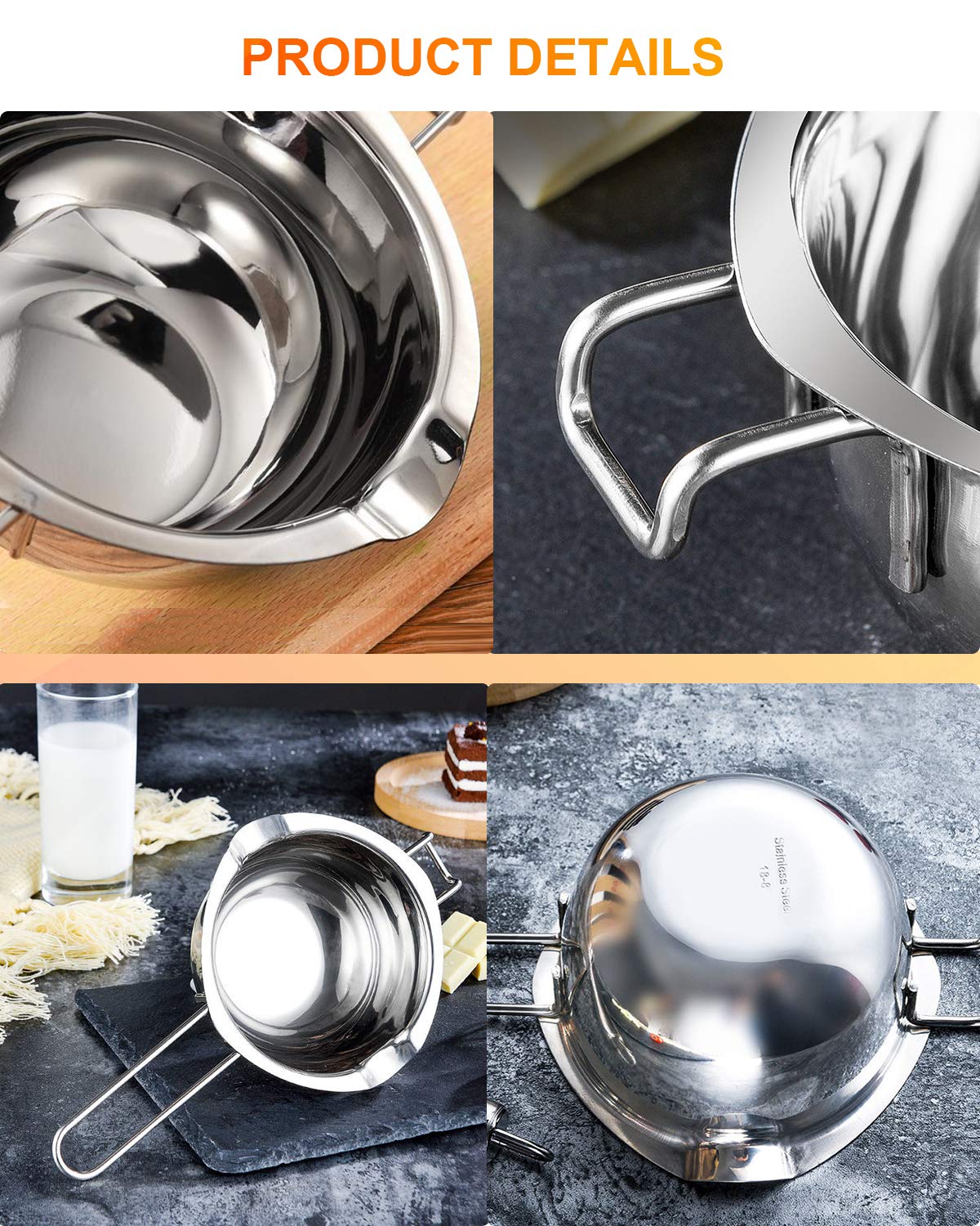 SongZiming front hook prevents sliding for a safer small batch cooking setup