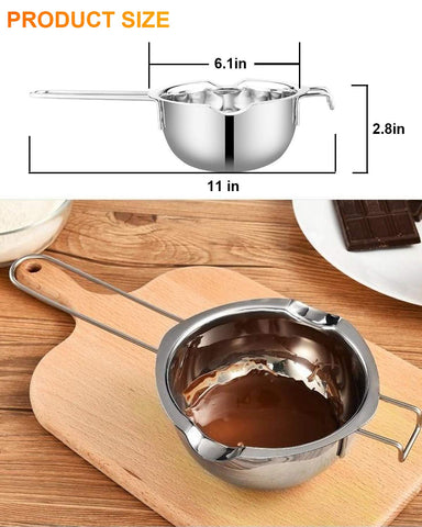 SongZiming long handle design keeps hands away from heat during melting