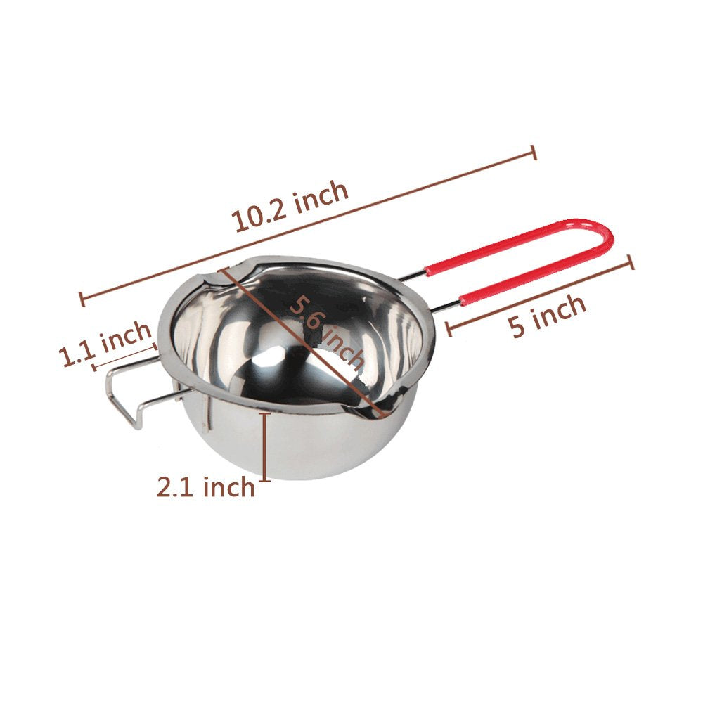 Songziming 2-cup boiler insert melting chocolate in a small batch
