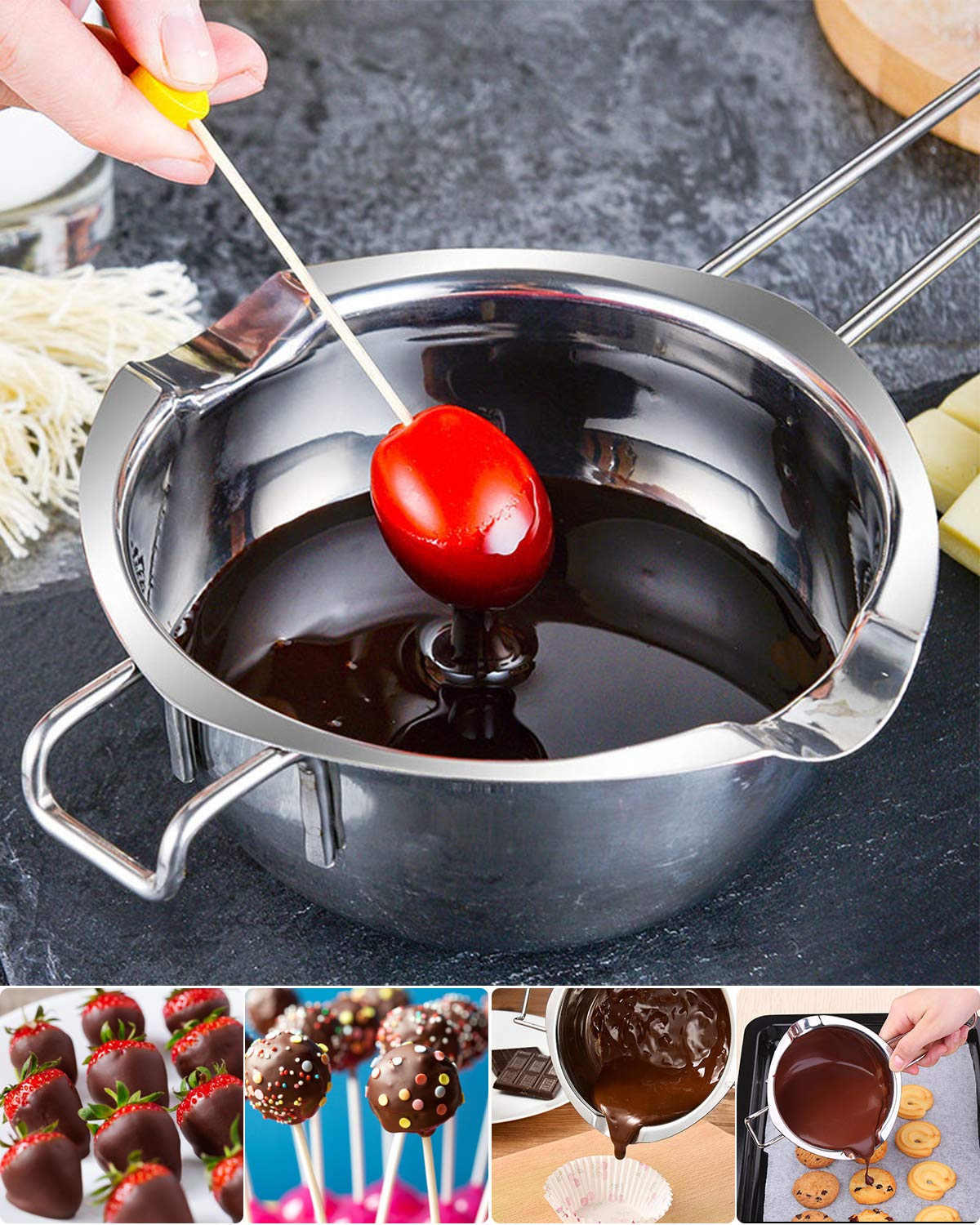 SongZiming versatile design doubles as a warm sauce container for sauces