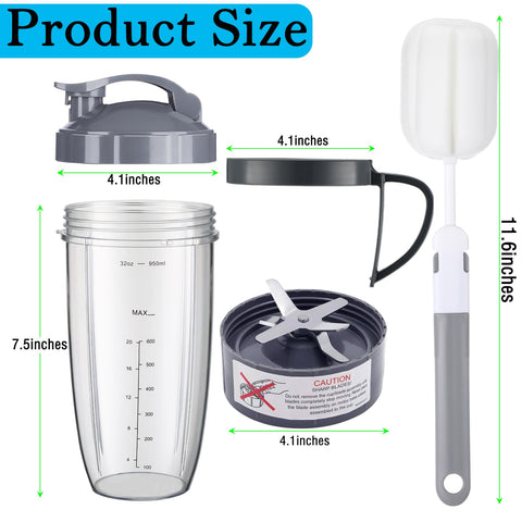 Sonkettek replacement parts set for NutriBullet 600W and 900W
