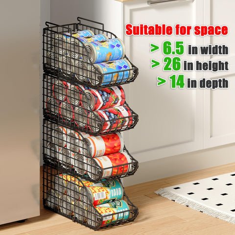Sonyabecca drink and soda can storage keeps beverages organized and easy to grab.