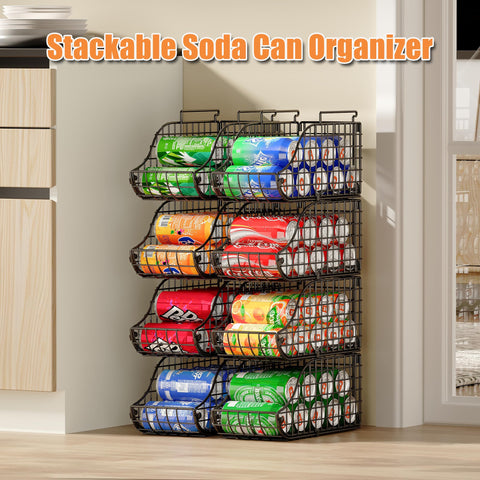 Sonyabecca foldable space-saving bin helps reclaim cabinet or pantry area when not in use.
