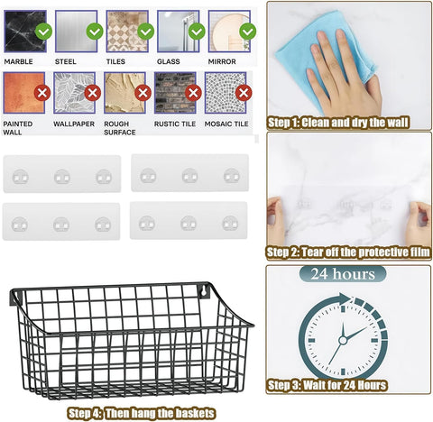 Sonyabecca metal-wire basket closeup highlighting durable construction