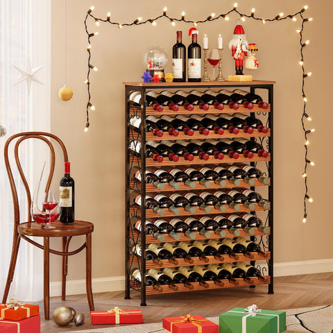 Sonyabecca durable pine wood and iron frame ensure sturdy standing.