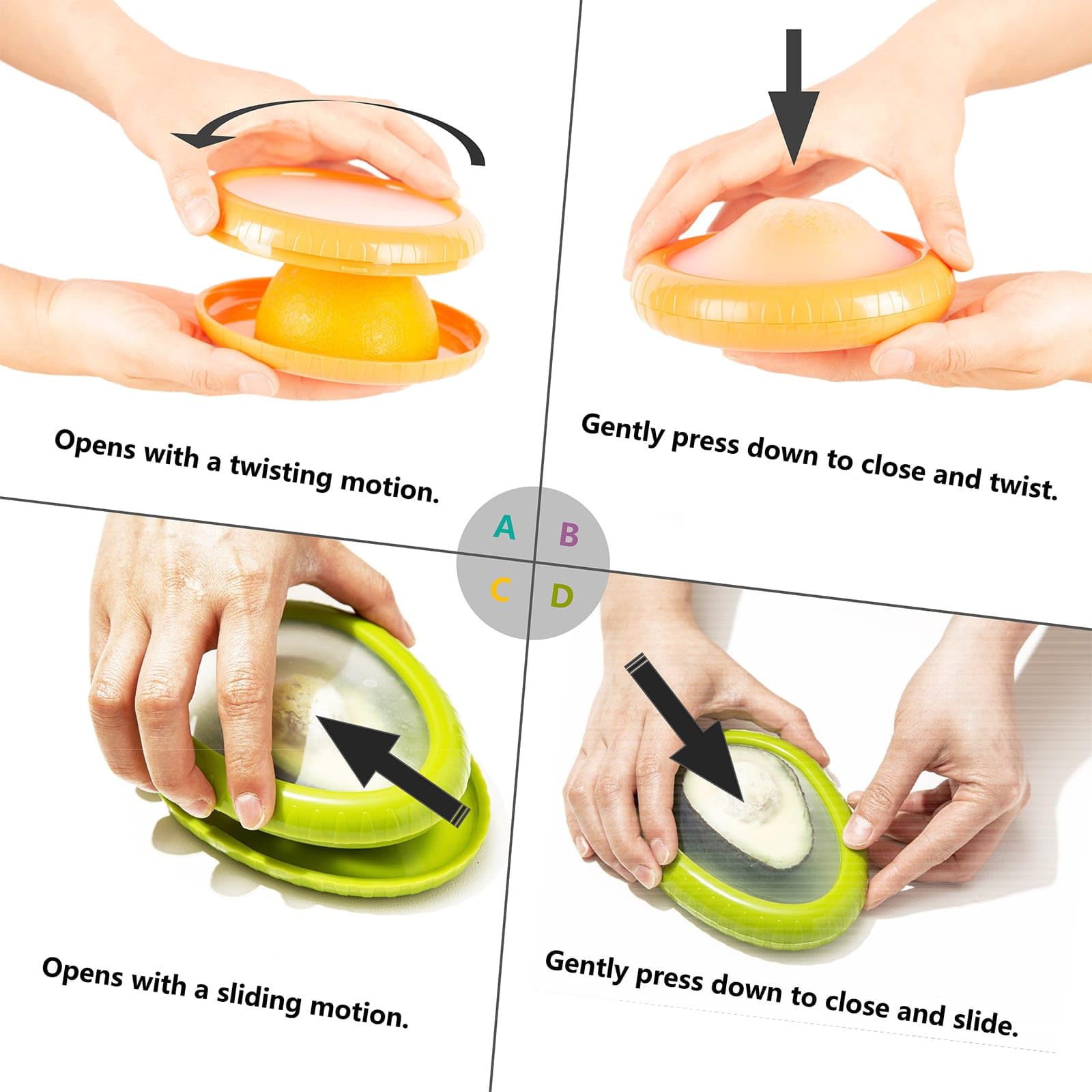 SOOPLEU durable lid and seal for leftovers and small snacks