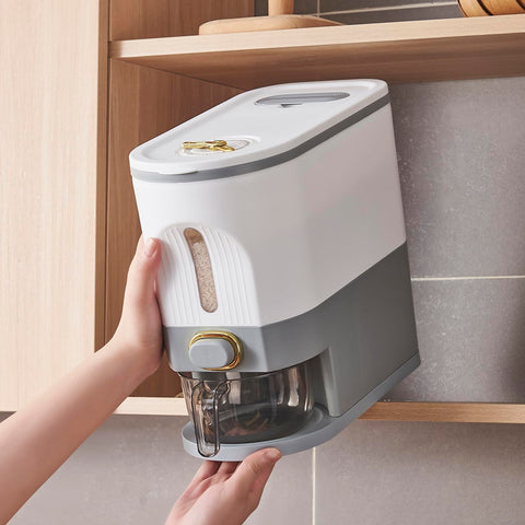 Sooyee auto dispenser kitchen organizer for precise portions