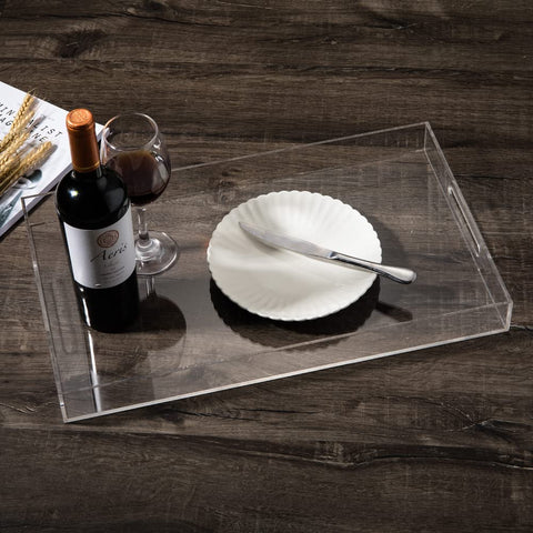 Sooyee multi-purpose tray ideal for countertops, vanities, bathrooms, and bars.