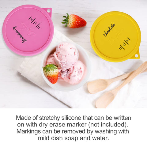 SOPHICO 2 cup capacity containers with measurement scales for precise portions.