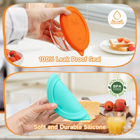 Sophico lid with hanging hole saves space and speeds drying.