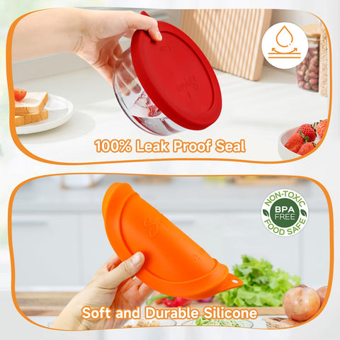 SOPHICO lid fits Anchor Hocking and Pyrex 7201-PC bowls securely.
