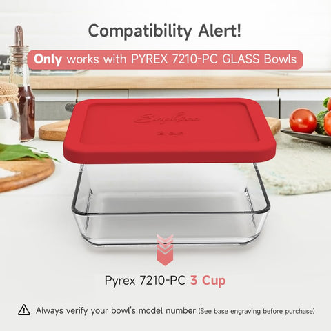 SOPHICO Airtight leakproof silicone lid red provides a secure, spill-free storage solution.