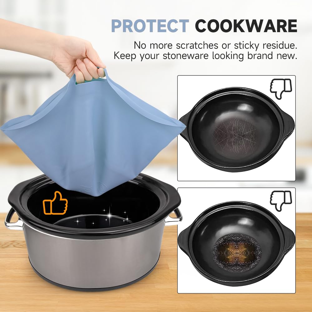 SOPHICO ChefAid reusable slow cooker liner reduces waste and supports eco-friendly cooking.