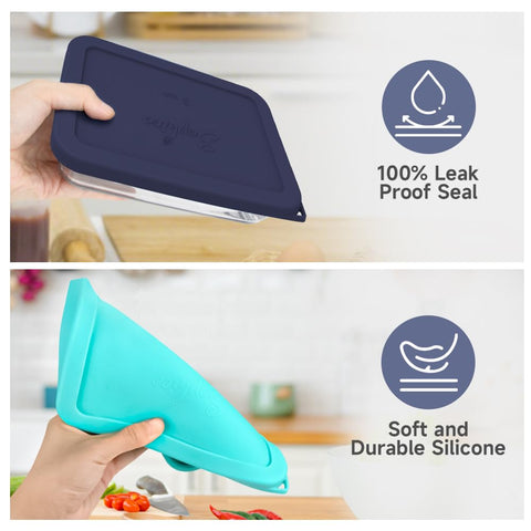 SOPHICO dishwasher-safe and freezer-safe lid for easy cleanup