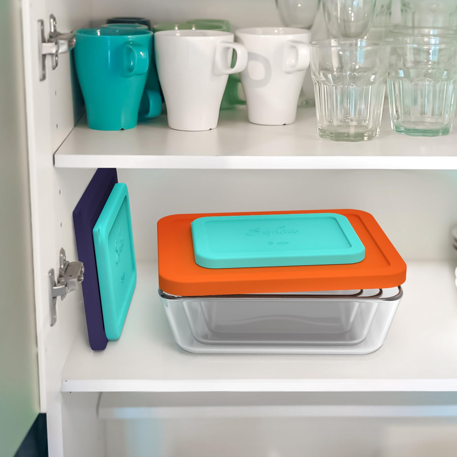 SOPHICO dishwasher-safe silicone lid ready for cleaning