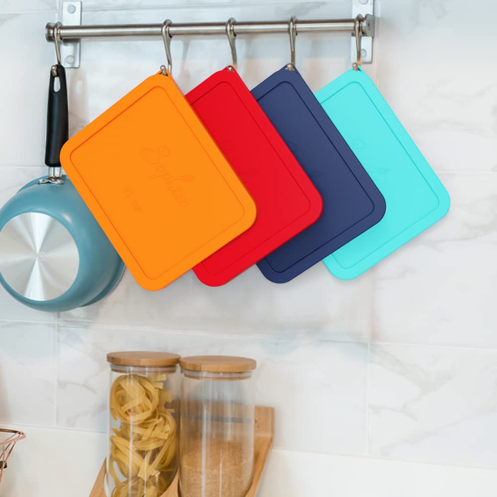Sophico BPA-free silicone lid is durable and odorless.