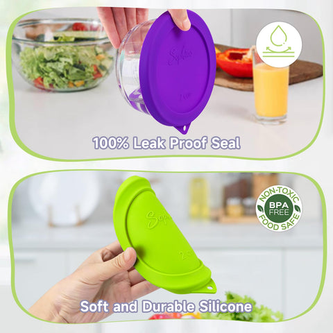 Sophico heat and freezer resistant lid withstands wide temperature range