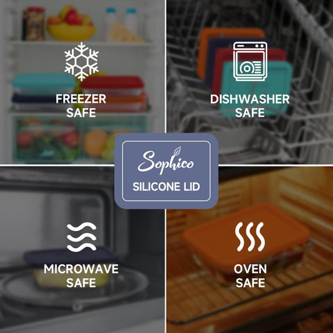 SOPHICO lid withstands extreme temperatures for versatile use