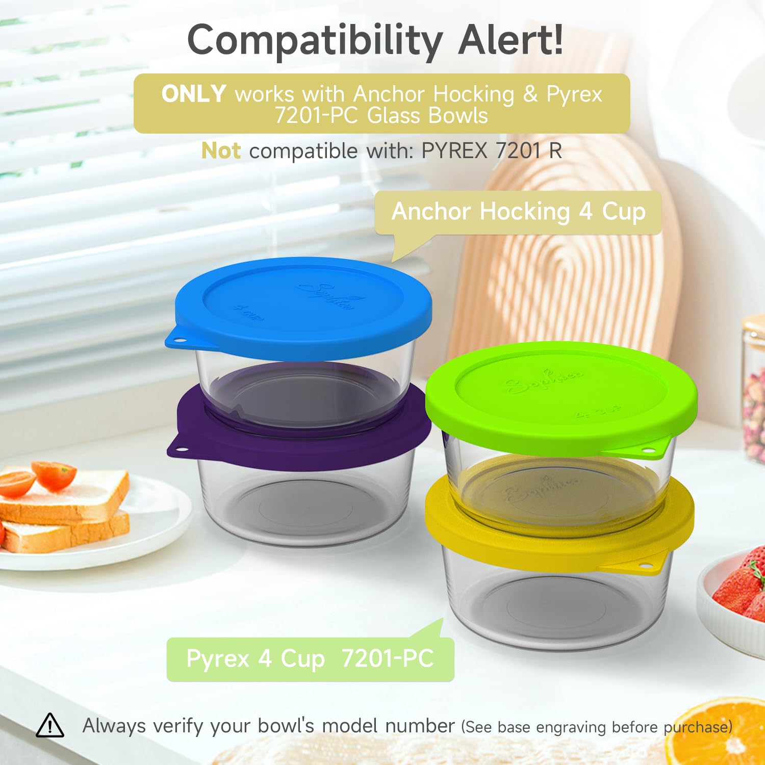 SOPHICO leak-proof silicone lid provides airtight seal and spill protection.