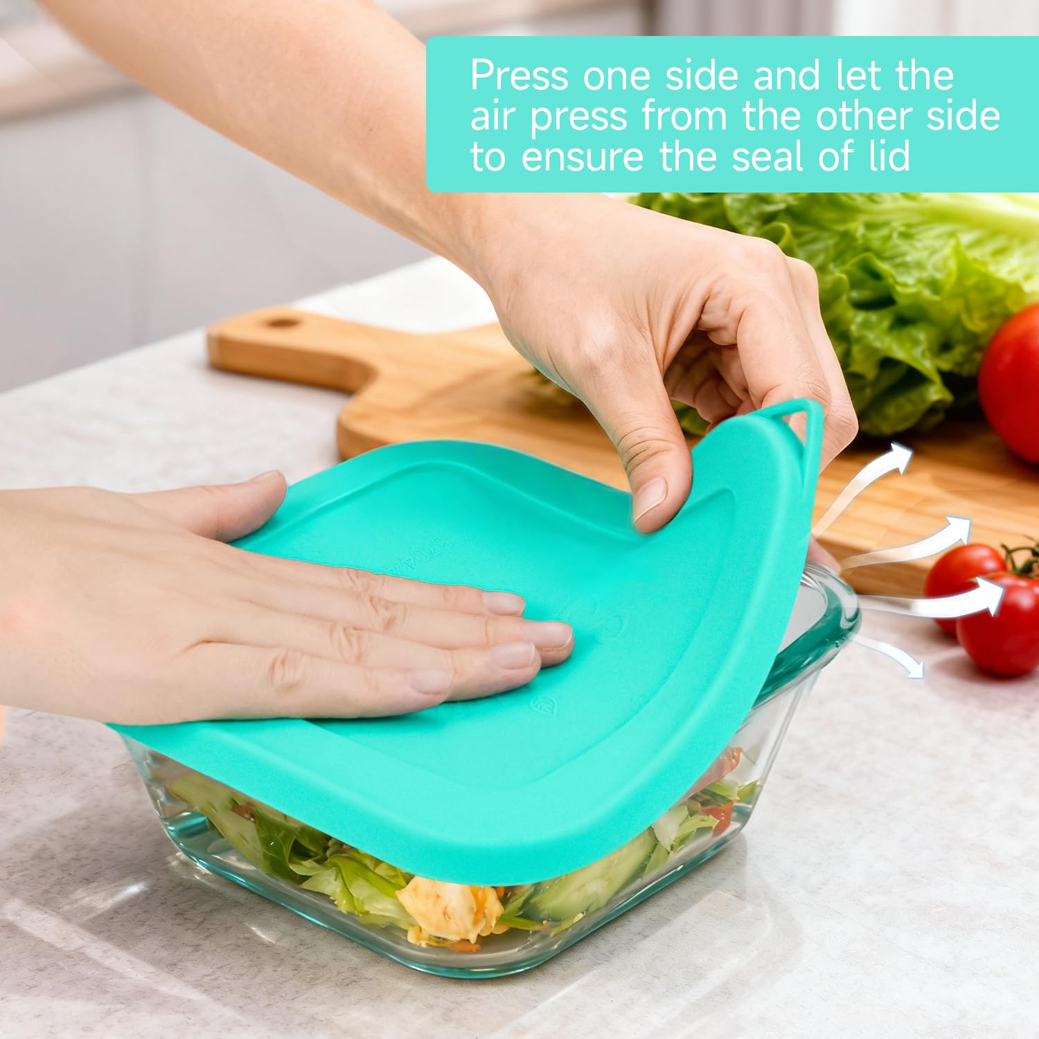 SOPHICO square-lid set supports organized meal prep and portioning