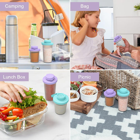SOPHICO writable lid shaker lets you mark spices with a dry erase marker.