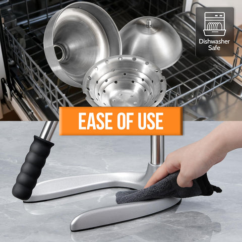 Sopito included cleaning brush aids precise maintenance.