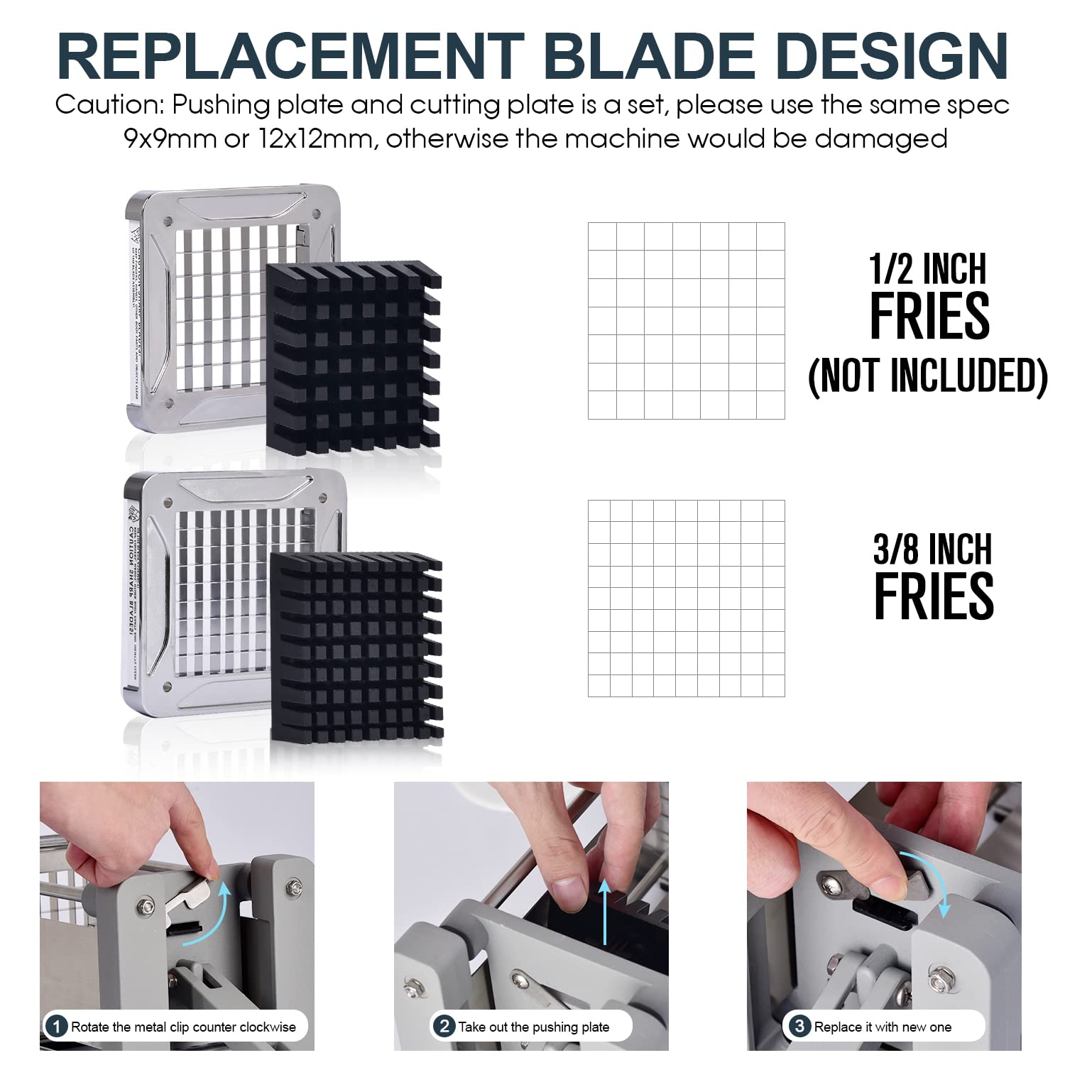 Sopito easy-clean stainless steel blade resists rust and simplifies washing.