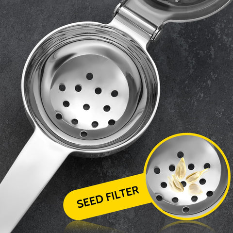 Dishwasher-safe citrus press for easy cleaning after use