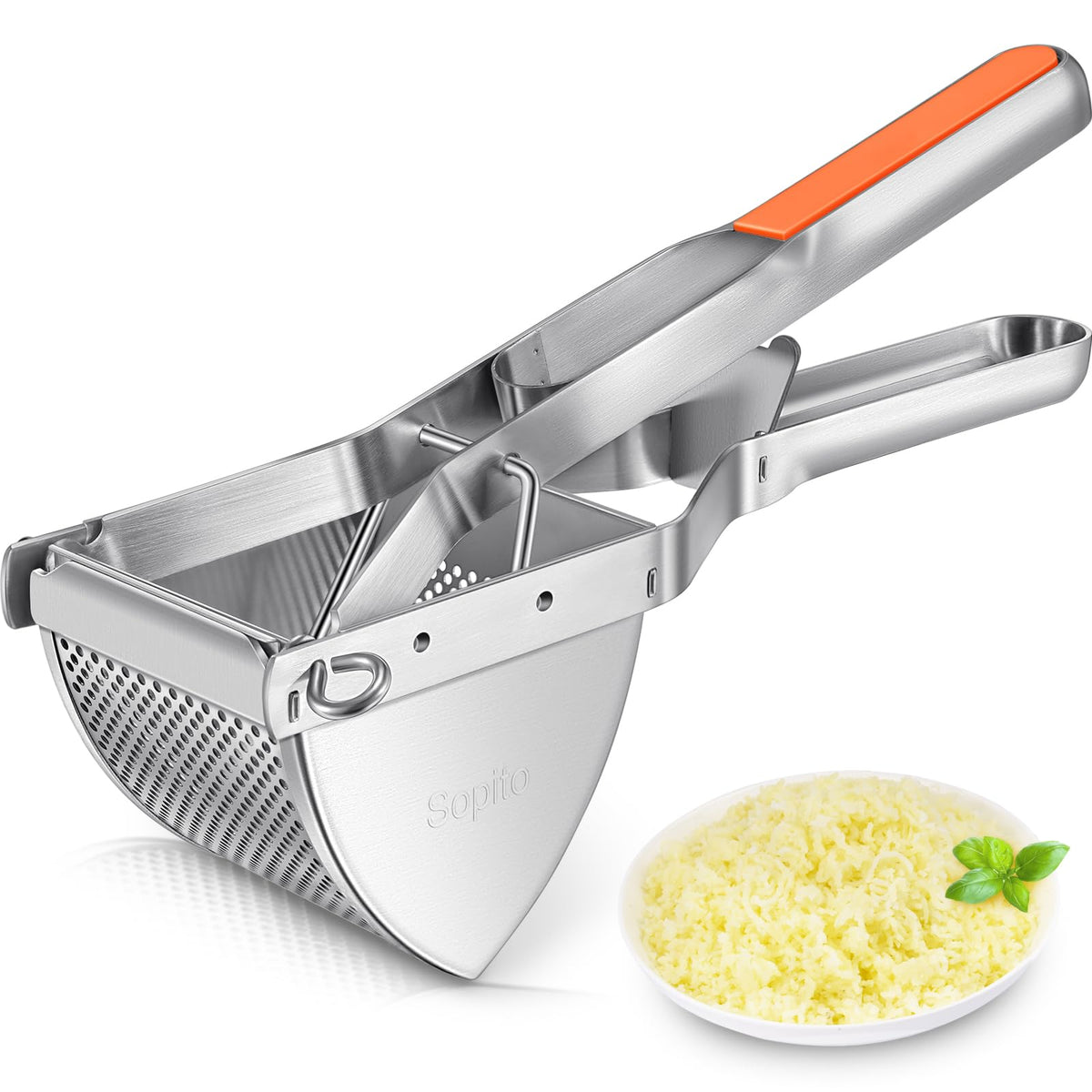 Sopito potato ricer in stainless steel for durable everyday use
